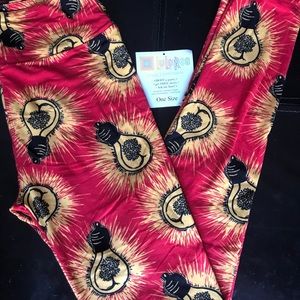 OS lightbulbs LuLaRoe Leggings